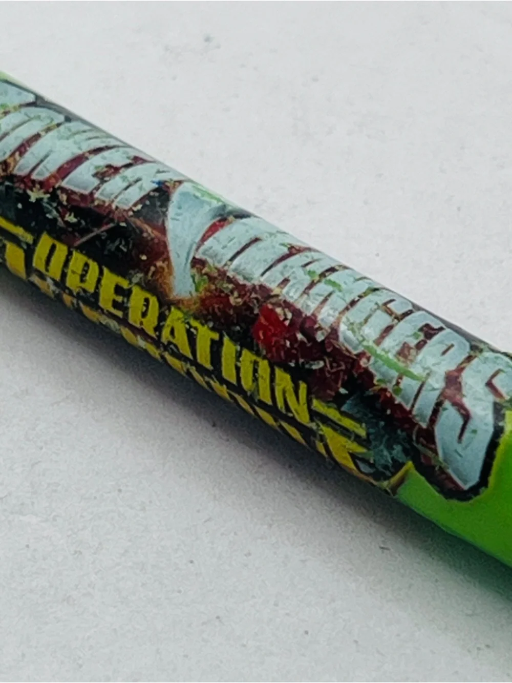 Green Power Ranger Toddler Spoon Vintage Collectible Childs Spoon